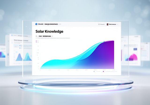 Streaming-Dashboard mit Solar-Daten, Ertragskurven und Live-Webinar-Übersicht